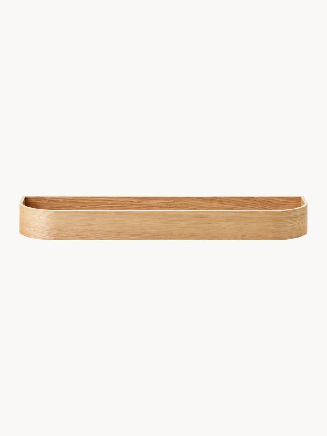 Clearance Audo Copenhagen Étagère murale en bois Epoch, larg. 79 cm Chêne clair, transparent