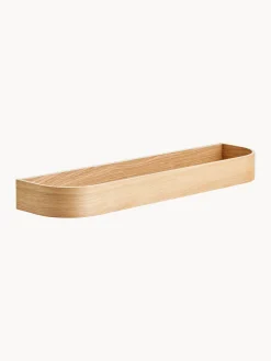 Clearance Audo Copenhagen Étagère murale en bois Epoch, larg. 79 cm Chêne clair, transparent