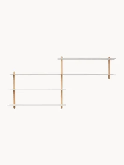Outlet Gejst Étagère murale Nivo Bois de chêne, blanc