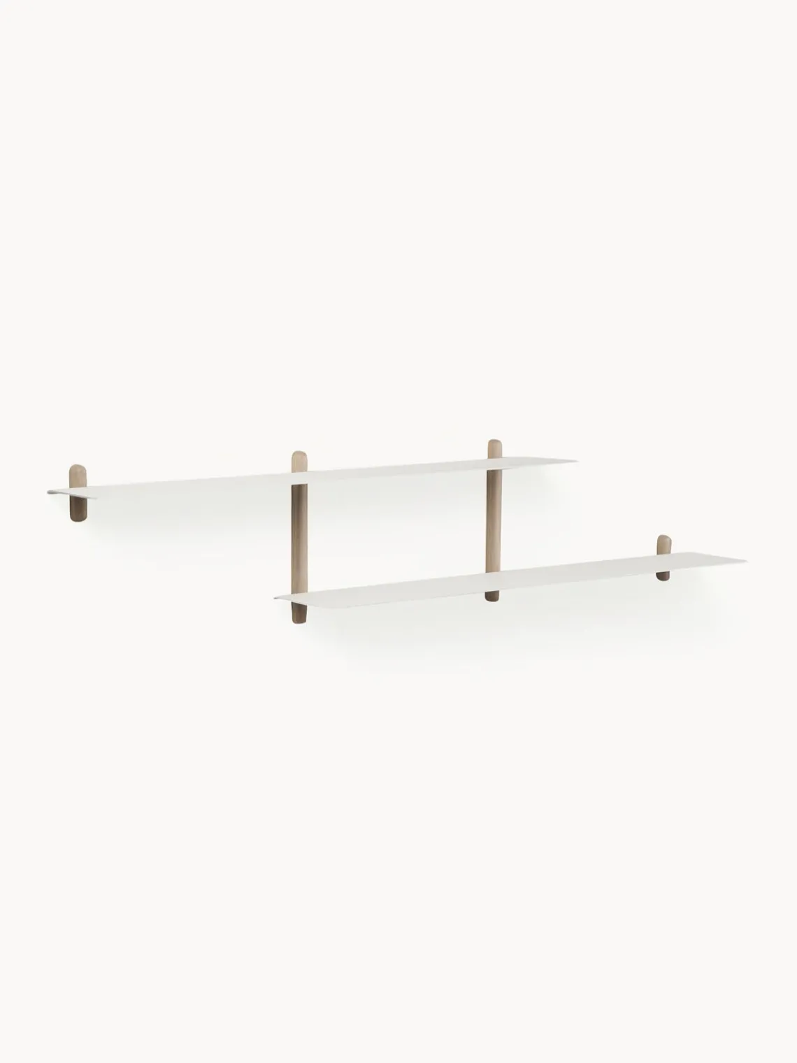 Online Gejst Étagère murale Nivo Bois de chêne, blanc