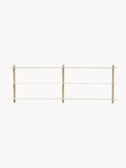 New Gejst Étagère murale Nivo Bois de chêne, blanc
