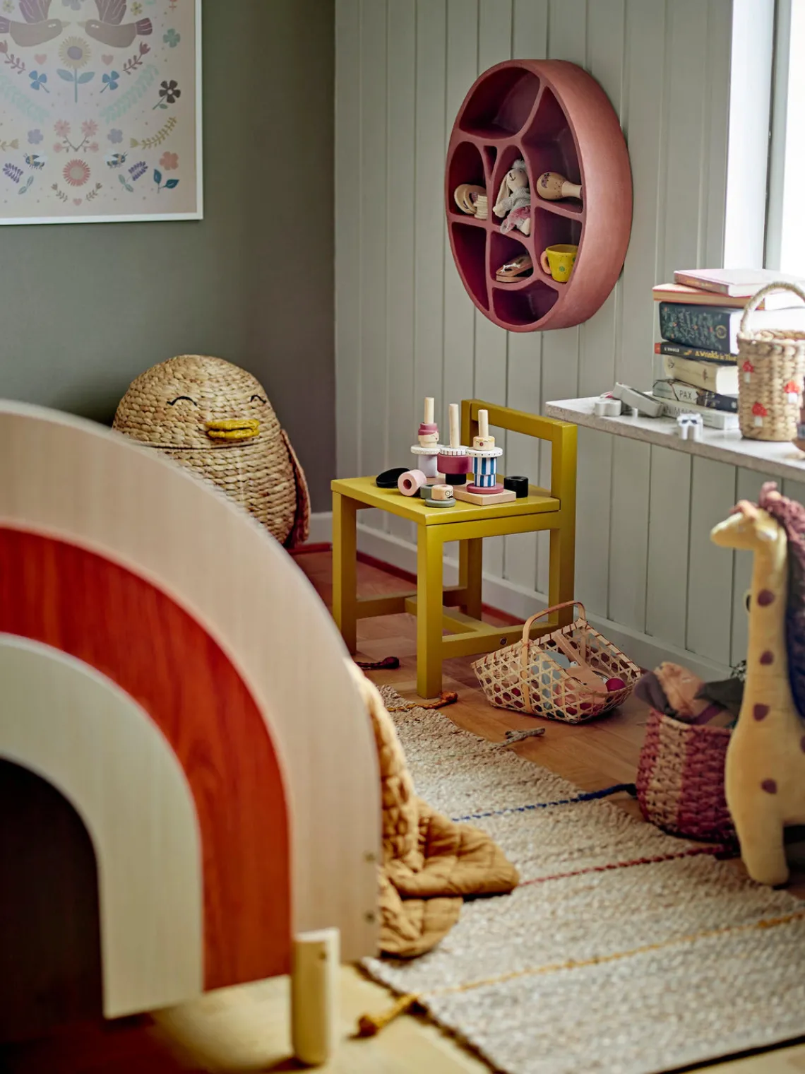 Clearance Bloomingville Mini Étagère murale pour enfants Palmer
