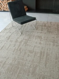 Discount Louis De Poortere Tapis avec surface texturée Perriers Beige clair