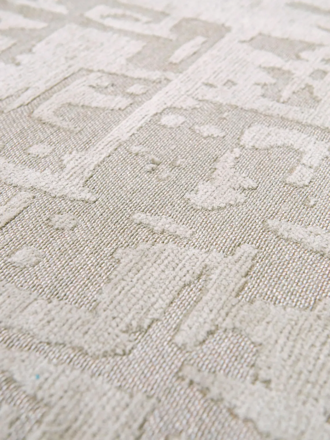 Discount Louis De Poortere Tapis avec surface texturée Perriers Beige clair