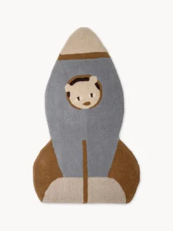 Outlet Bloomingville Mini Tapis en laine pour enfant Space