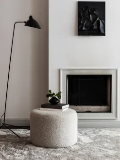 Discount Nordic Knots Tapis en laine tissé à la main Archipelago Gris clair, blanc cassé