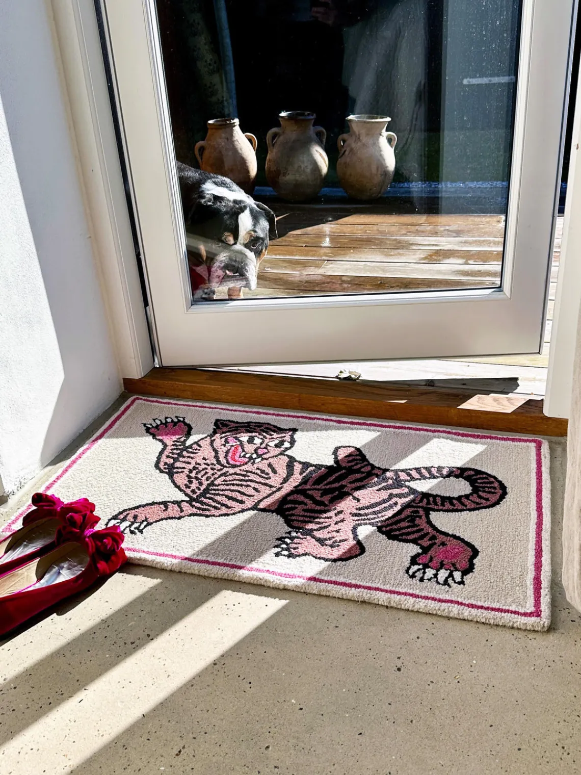 Online Bongusta Tapis en laine tufté à la main Tiger