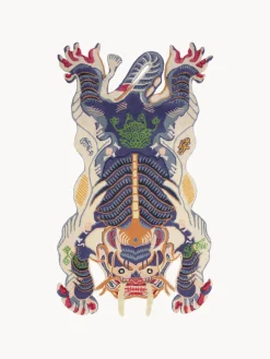 New Bongusta Tapis en laine tufté à la main Dragon