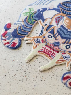 New Bongusta Tapis en laine tufté à la main Dragon