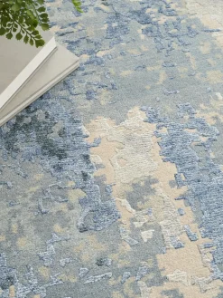 Sale Rama Carpets Tapis en viscose tissé à la main Silk Shadows