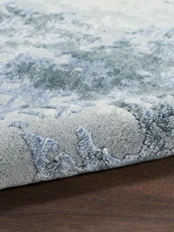 Sale Rama Carpets Tapis en viscose tissé à la main Silk Shadows
