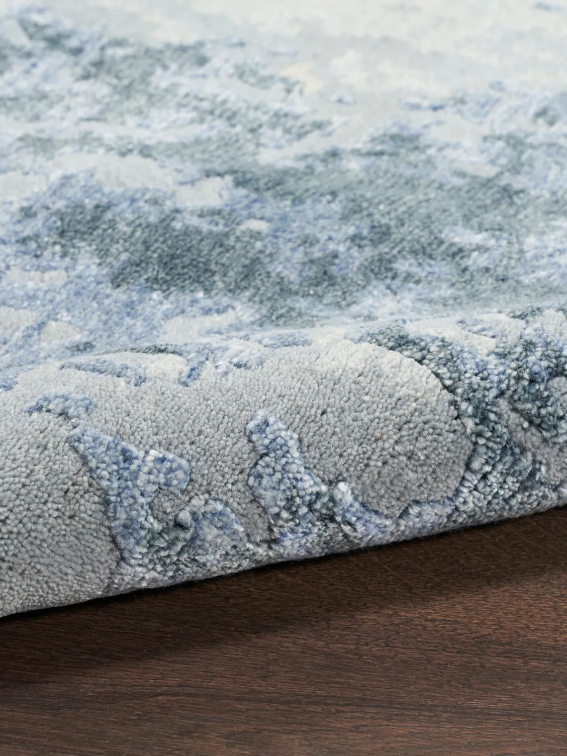Sale Rama Carpets Tapis en viscose tissé à la main Silk Shadows