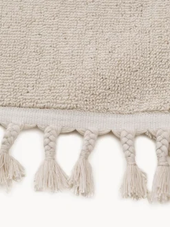New Benuta Tapis pour enfant avec pompons Momo Tons beige clair