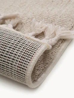 New Benuta Tapis pour enfant avec pompons Momo Tons beige clair