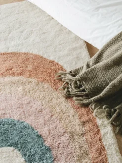 Hot Benuta Tapis pour enfant en laine tufté main Rainbow