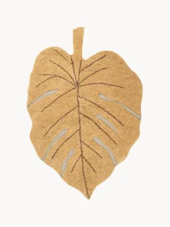 Sale Lorena Canals Tapis pour enfant tissé à la main Monstera Ocre