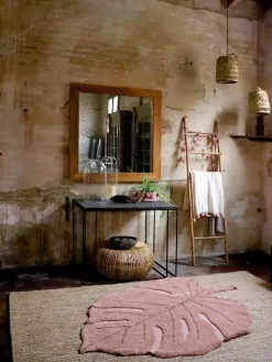 Online Lorena Canals Tapis pour enfant tissé à la main Monstera Mauve
