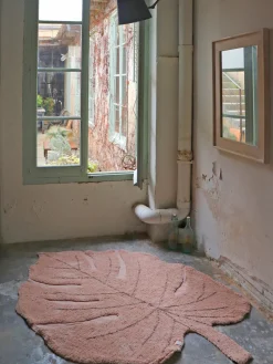 Online Lorena Canals Tapis pour enfant tissé à la main Monstera Mauve