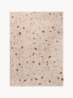 Best Lorena Canals Tapis pour enfant tissé à la main Terrazzo Pêche, tons roses
