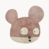 Fashion Lorena Canals Tapis pour enfants tufté main en laine Miss Mighty, lavable