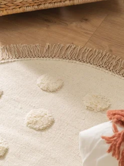 Best Benuta Tapis rond pour enfant en laine tissé à la main Carlson