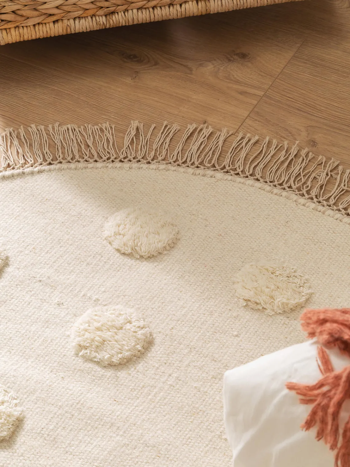 Best Benuta Tapis rond pour enfant en laine tissé à la main Carlson