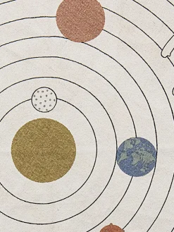 Sale Bloomingville Mini Tapis rond pour enfant Space