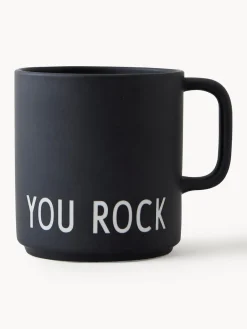 Best DESIGN LETTERS Tasse à café design Favourite YOU ROCK
