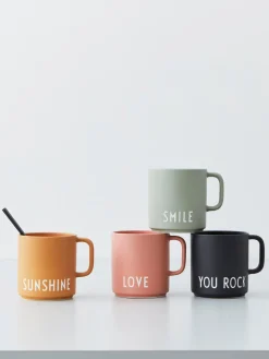 Best DESIGN LETTERS Tasse à café design Favourite YOU ROCK