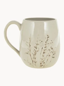 New Bloomingville Tasse artisanale avec motif botanique Bea