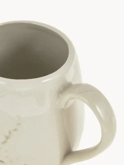 New Bloomingville Tasse artisanale avec motif botanique Bea