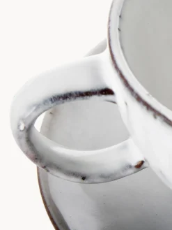 Discount Broste Copenhagen Tasse artisanale avec sous-tasse Nordic Sand Gris clair, chiné