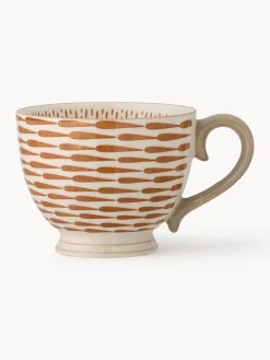 New Bloomingville Tasse artisanale Maple Brun clair, beige clair