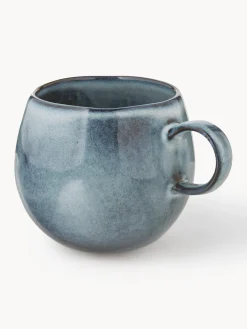 Clearance Bloomingville Tasse artisanale Sandrine Gris-bleu, chiné