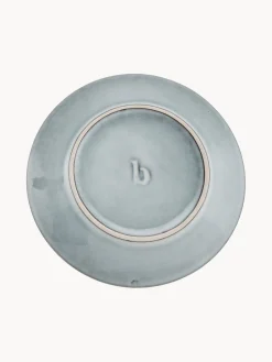 Clearance Broste Copenhagen Tasse avec sous-tasse artisanales Nordic Sea Gris-bleu, chiné