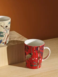 Fashion iittala Tasse en porcelaine Taika, 300 ml Rouge