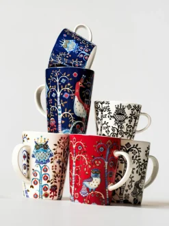 Fashion iittala Tasse en porcelaine Taika, 300 ml Rouge