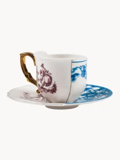 Hot SELETTI Tasse faite main avec sous-tasse Hybrid