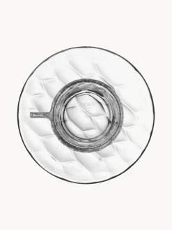 Sale Kartell Tasses à café avec sous-tasses Jellies, 4 pièces Transparent