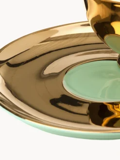 Best Pols Potten Tasses à café avec sous-tasses Legacy, 8 élém.