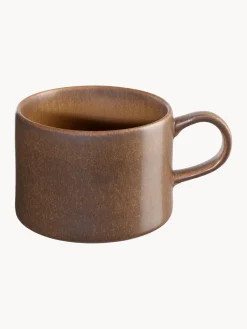 Sale ASA Selection Tasses à café émaillées Gobi, 6 pièces Taupe, brun