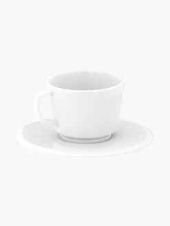 Outlet Meissen Tasses à café XS avec sous-tasses en porcelaine Vitruv, 2 pièces