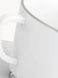 New Meissen Tasses à café XS avec sous-tasses en porcelaine Vitruv, 2 pièces