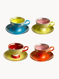 Online Pols Potten Tasses à espresso avec sous-tasses Grandma, 8 élém.