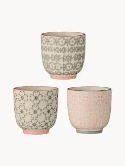 Discount Bloomingville Tasses à expresso à motifs Cécile, 3 élém.