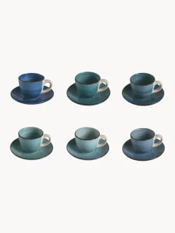 Discount Villa D'Este Home Tivoli Tasses à expresso avec sous-tasses Baita Acqua, 6 élém.