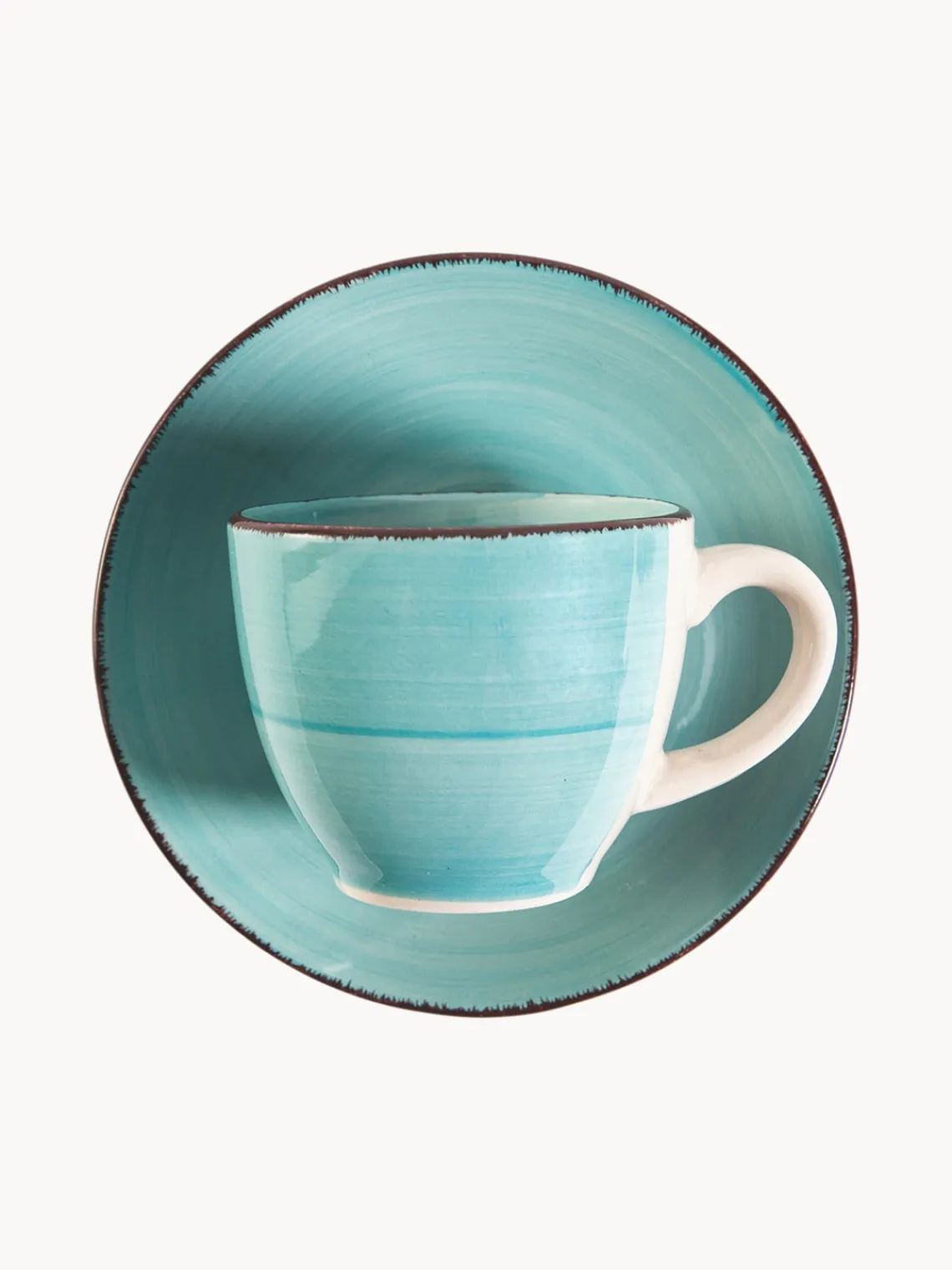 Discount Villa D'Este Home Tivoli Tasses à expresso avec sous-tasses Baita Acqua, 6 élém.
