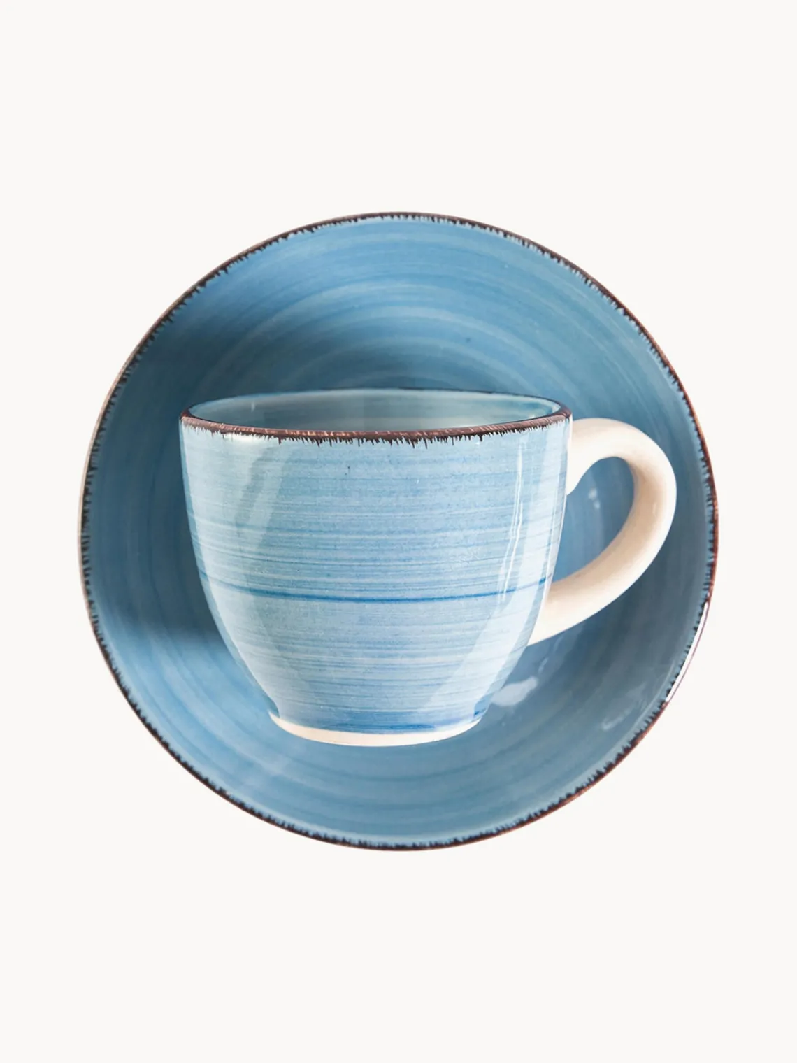 Discount Villa D'Este Home Tivoli Tasses à expresso avec sous-tasses Baita Acqua, 6 élém.
