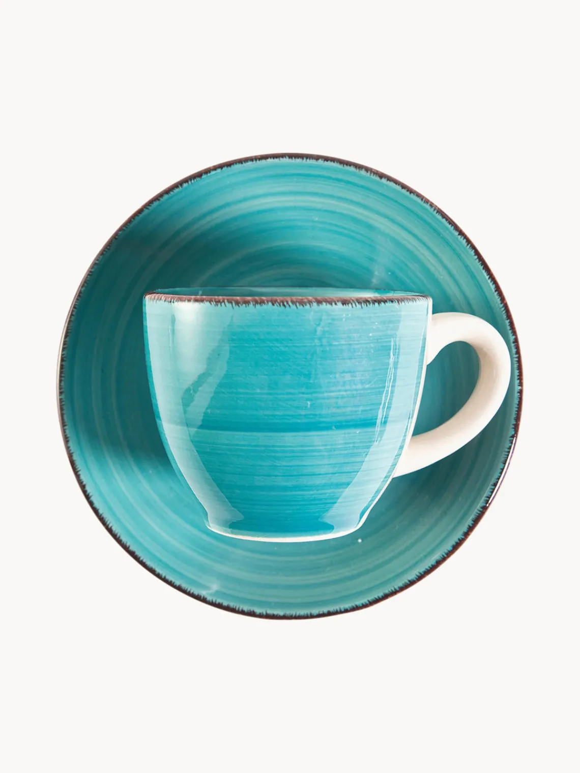 Discount Villa D'Este Home Tivoli Tasses à expresso avec sous-tasses Baita Acqua, 6 élém.