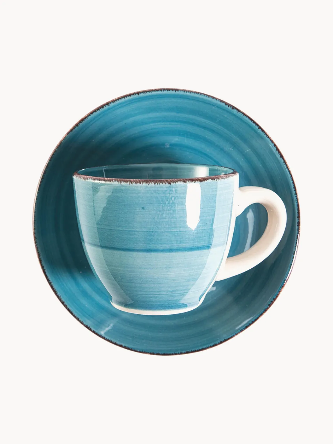 Discount Villa D'Este Home Tivoli Tasses à expresso avec sous-tasses Baita Acqua, 6 élém.
